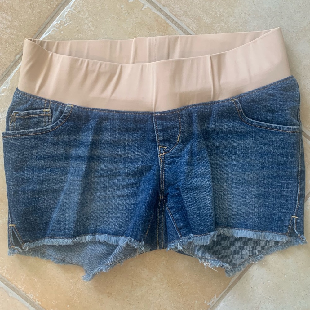 Maternity Denim Shorts
